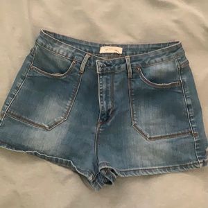 Forever 21 high waisted jean shorts 31 preowned
